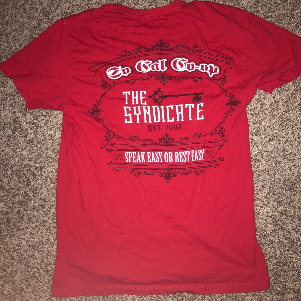 syndicate shirt worn twice